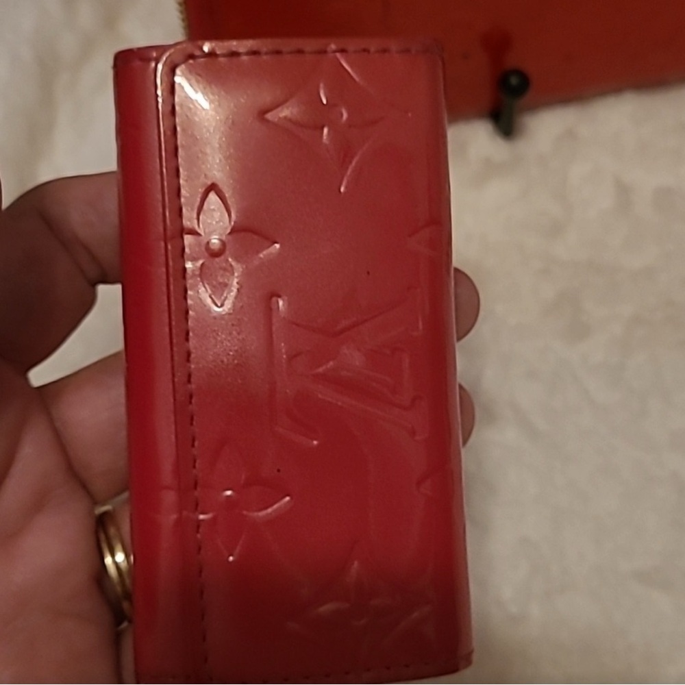 Louis Vuitton Red Vernis Alma PM Bag - Picture 7 of 10